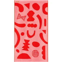 Abstract Shapes Bath Towel