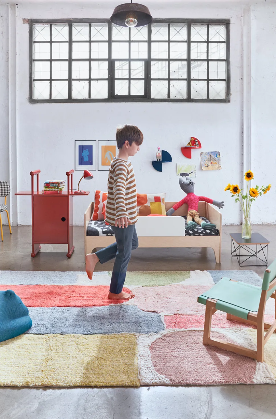 Abstract Shapes Rug