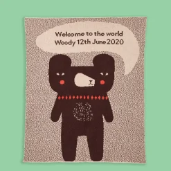 Bespoke Welcome Baby Blanket