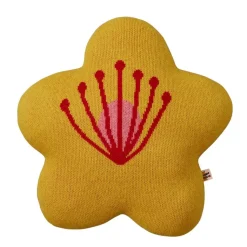 Bloom Shaped Cushion - Yellow