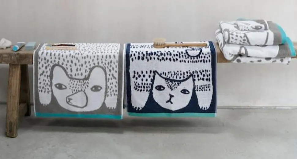 Cat Hand Towel