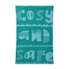 Cosy and Safe Mini Blanket - Blue & Green