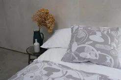 Doodle Dance Woven Square Cushion