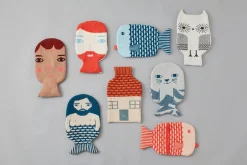 Finn Hot Water Bottle - Orange