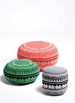 Frank Pouffe in ZigZag - Red