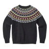 Glitch Yoke Jumper - Charcoal