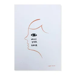 I Miss Your Face Print
