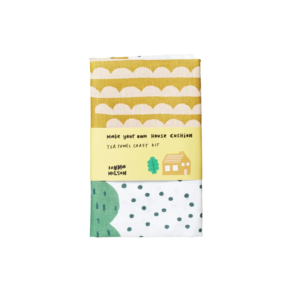 Make Your Own House Tea Towel Craft Kit