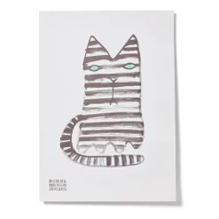 Mono Cat 20 Years Riso Print - Limited Edition