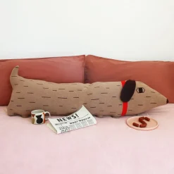 Sausage Dog Bolster Cushion