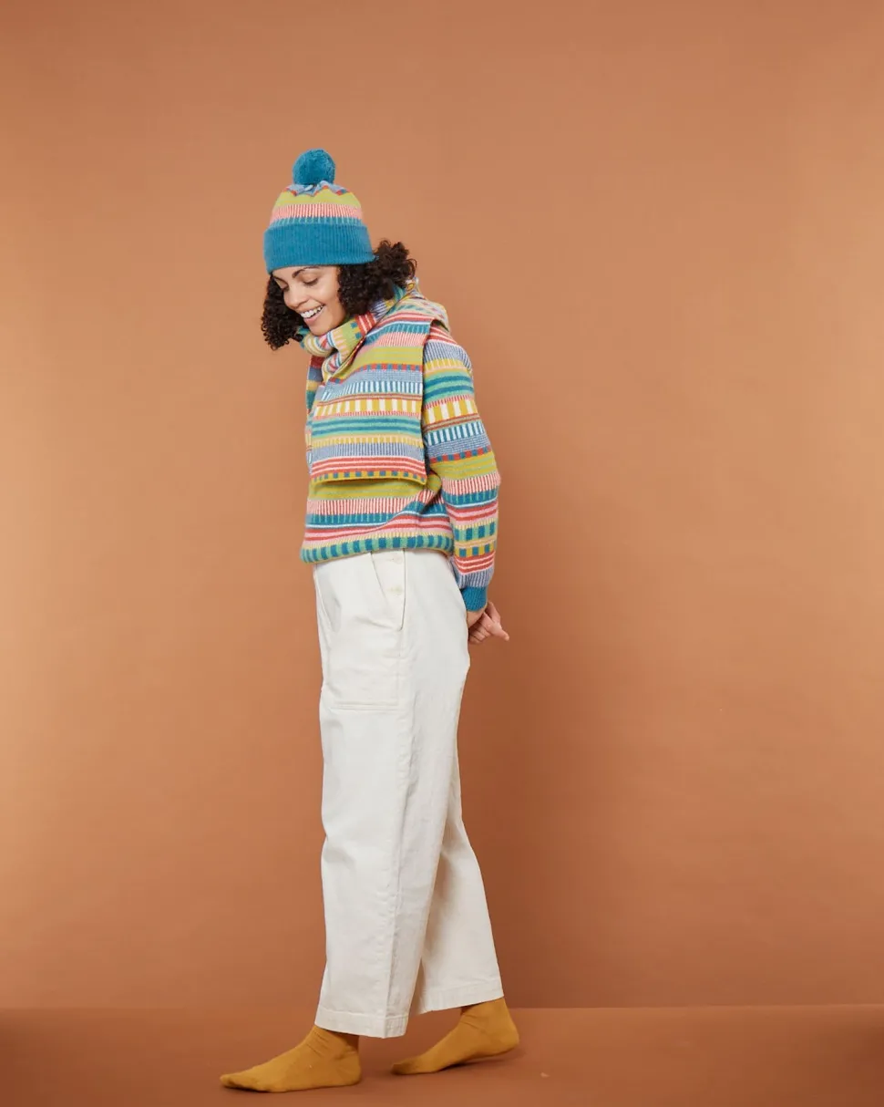 Static Stripe Jumper - Tutti Frutti