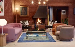 Waves + Ovals Rug - 300 x 200 cm